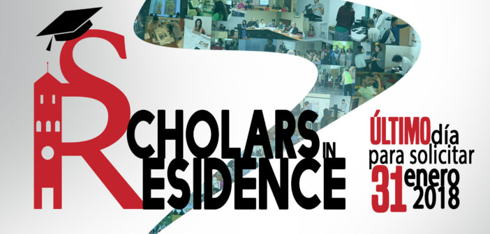 CONVOCATORIA: Scholars in Residence 2018