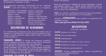 Convocatoria – XII Coloquio Nacional sobre las Mujeres: Precariedades, Resistencias y Feminismos