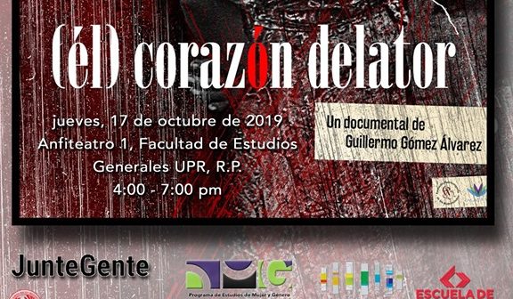 CINE FORO: “(él) corazón delator”, sobre violencia de género PR